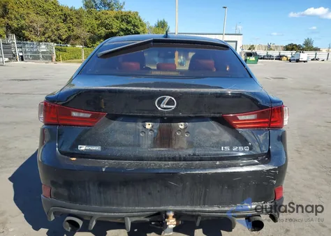 2015 Lexus Is 250 z USA, uszkodzony, nr VIN JTHBF1D27F5058884